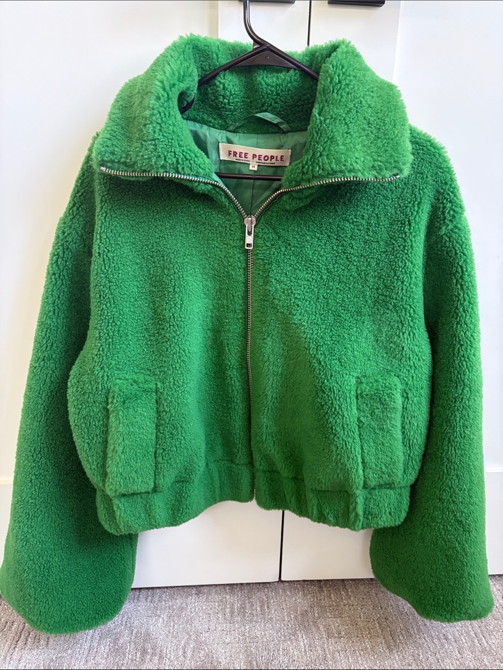 Free People Get Cozy Oversized Teddy Jacket - Picture 5 of 10